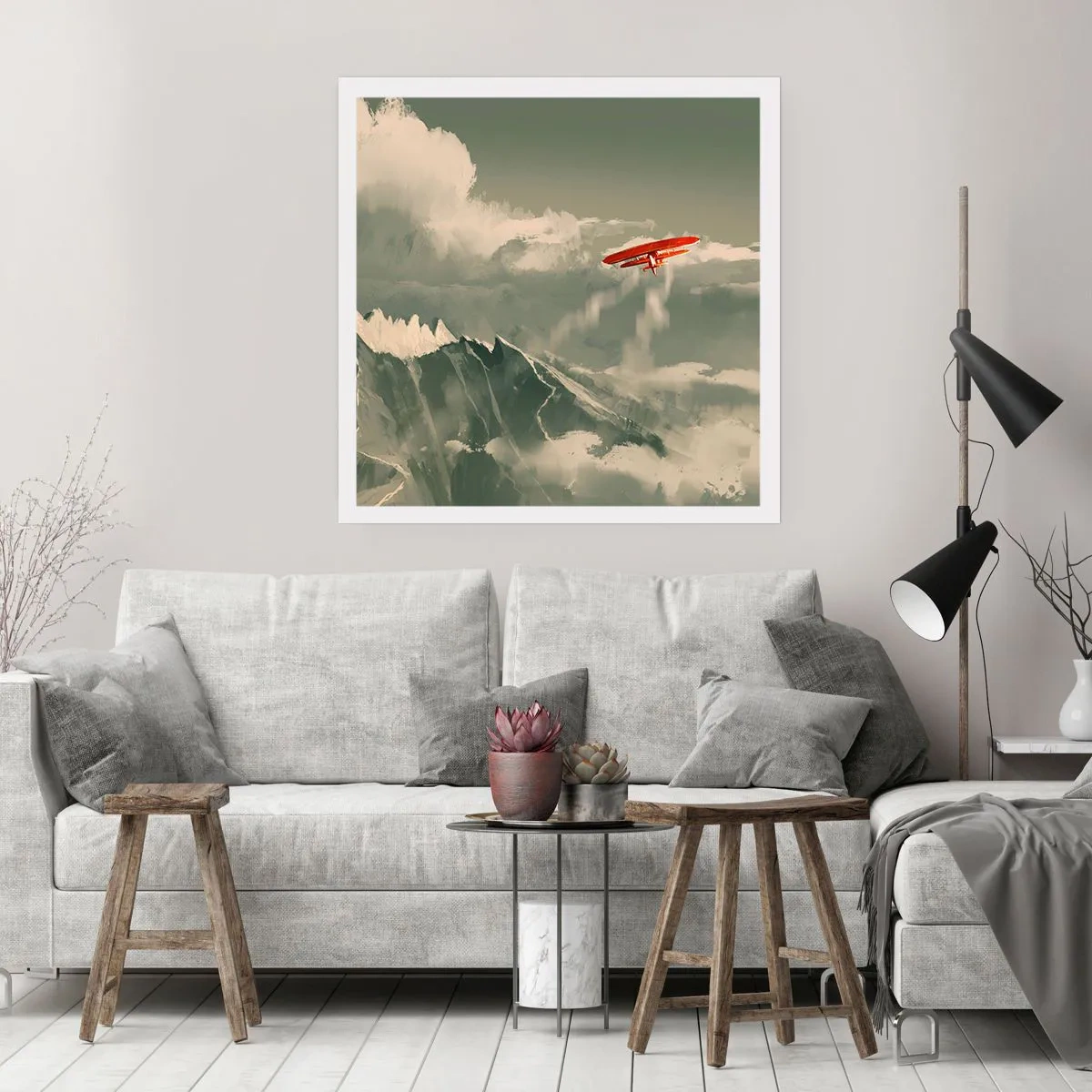 Poster - Fearless Pioneer - 40x40 cm