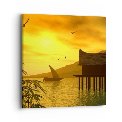 Canvas picture - Long-Awaited Peace - 40x40 cm