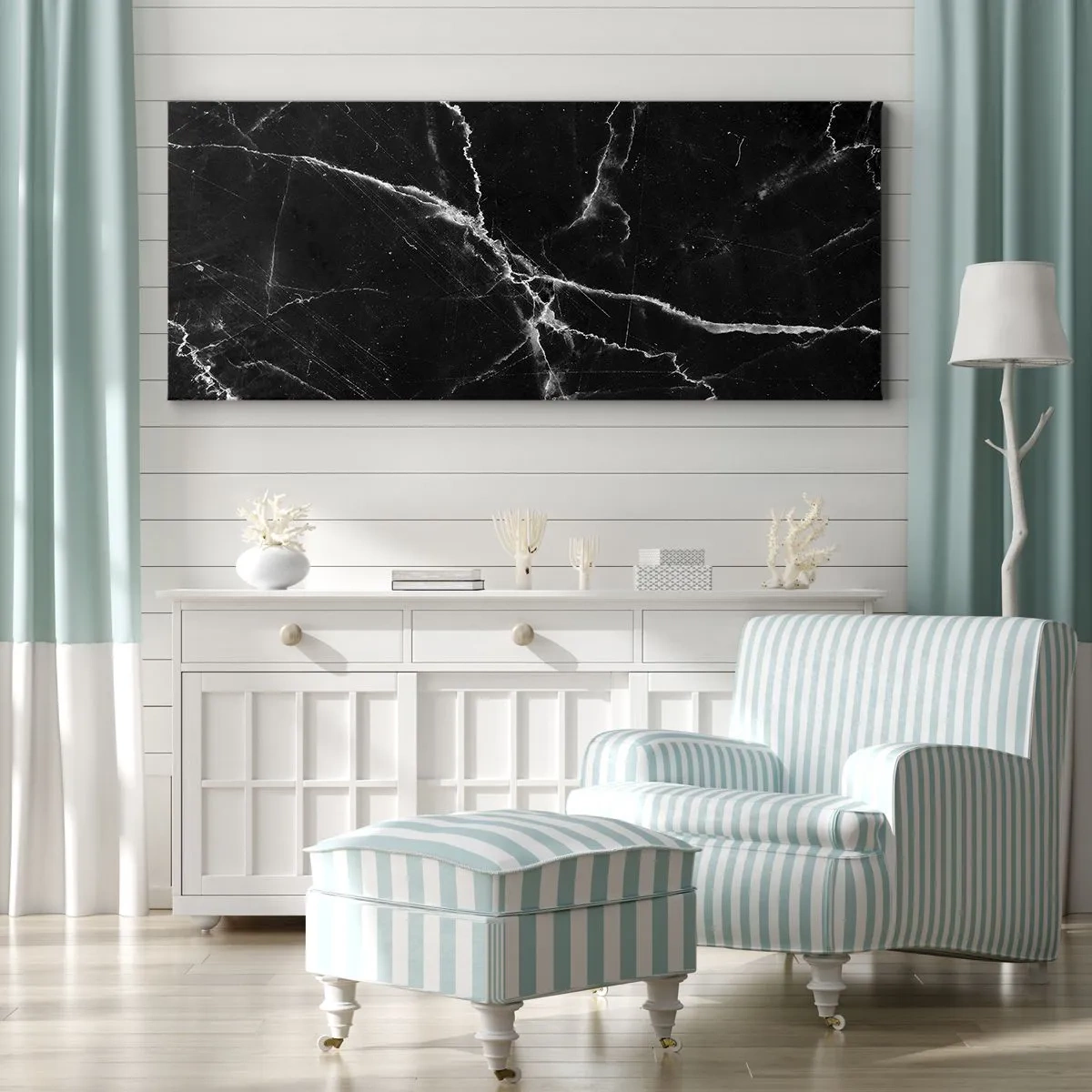 Canvas picture - The Secret Life of a Stone - 140x50 cm