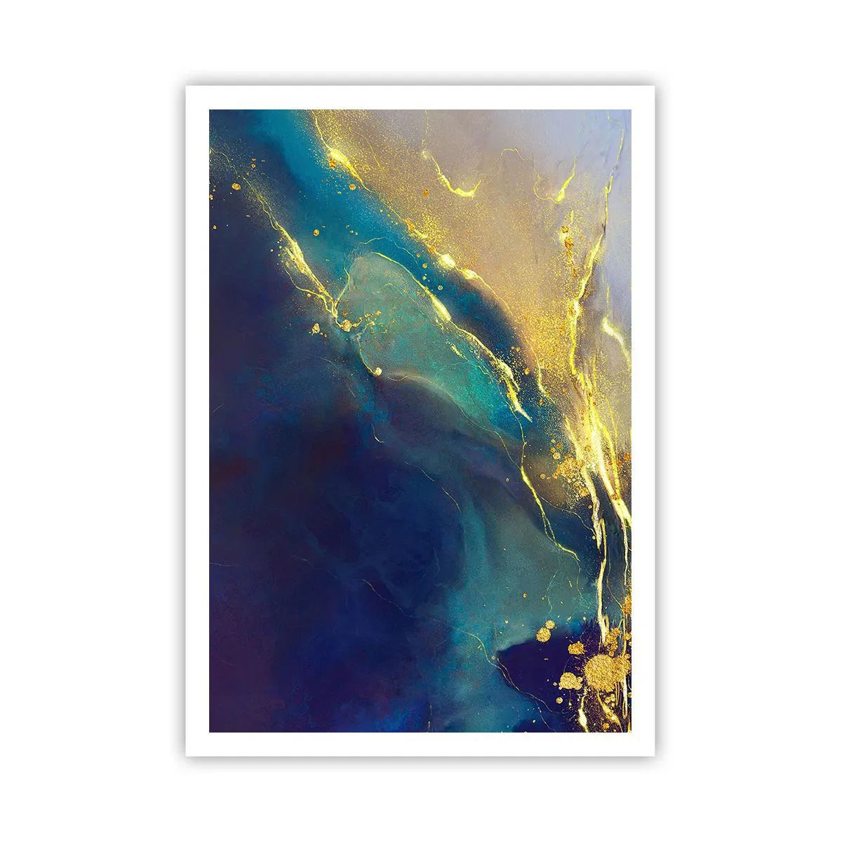 Poster - Golden Flood - 70x100 cm