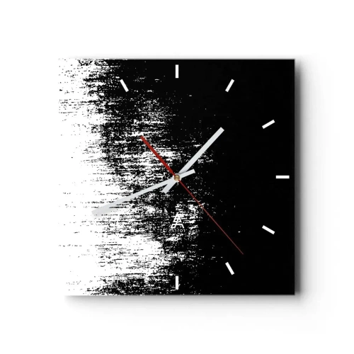 Wall clock - Clock on glass - And the Winner Is… - 30x30 cm
