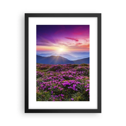 Poster in black frame - Smells Strongly of Herbs - 30x40 cm