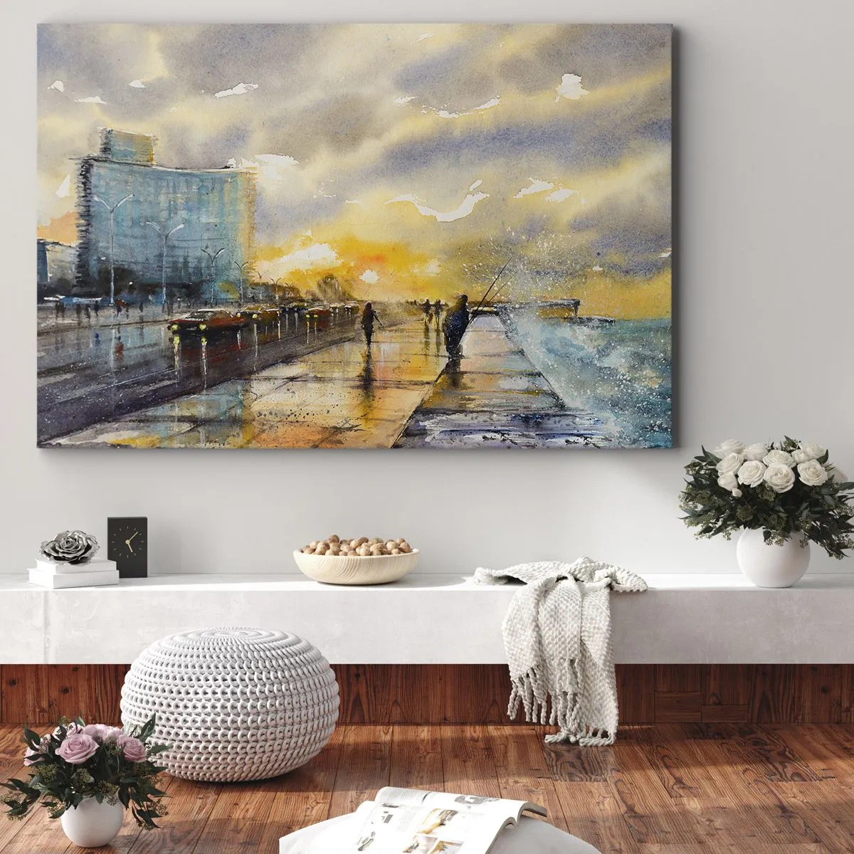 Canvas picture - Life On the Coast - 70x50 cm