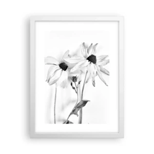 Poster in white frmae - No one Wants To Be Alone - 30x40 cm