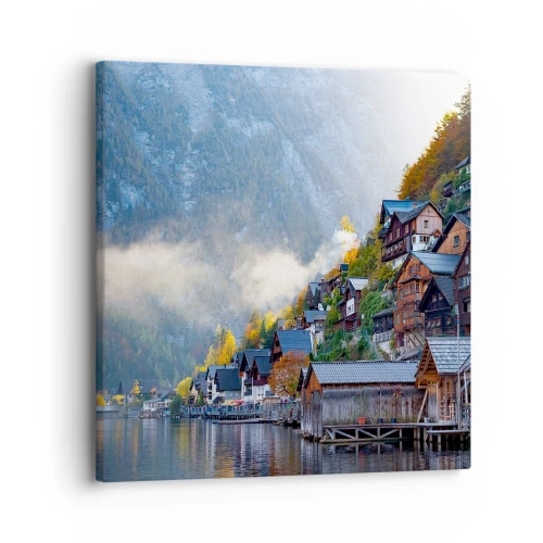 Canvas picture - Alpine Atmosphere - 30x30 cm