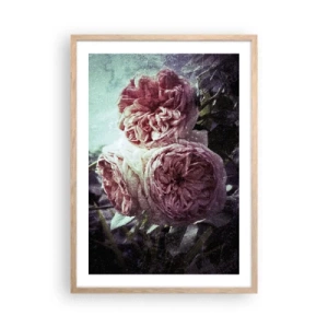 Poster in light oak frame - In Romantic Atmosphere - 50x70 cm