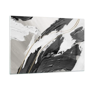 Glass picture - Abstract with Flair - 120x80 cm