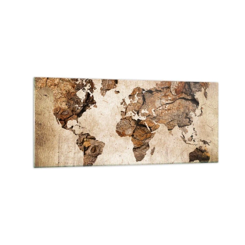 Glass picture - Discovery of the World - 120x50 cm