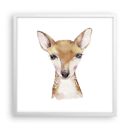 Poster in white frmae - Nature of Innocence - 50x50 cm