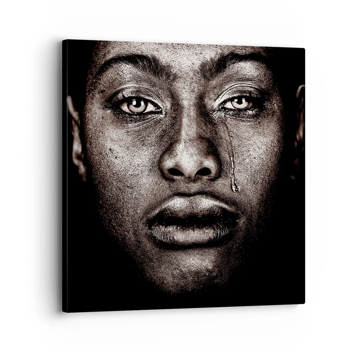 Canvas picture - One Tear - 30x30 cm