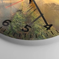 Clock face with numbers