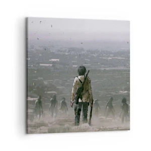 Canvas picture - Last Man Standing - 60x60 cm